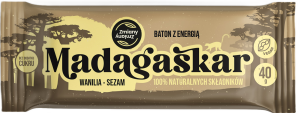 Baton waniliowo-sezamowy Madagaskar 40g