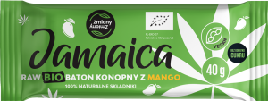 Baton Jamaica BIO konopny z mango 40g